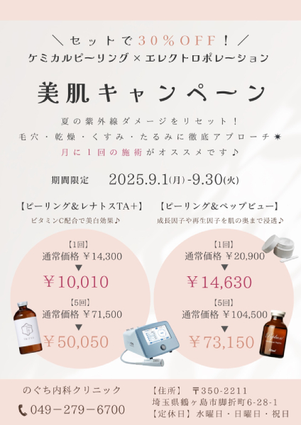 美肌キャンペーン